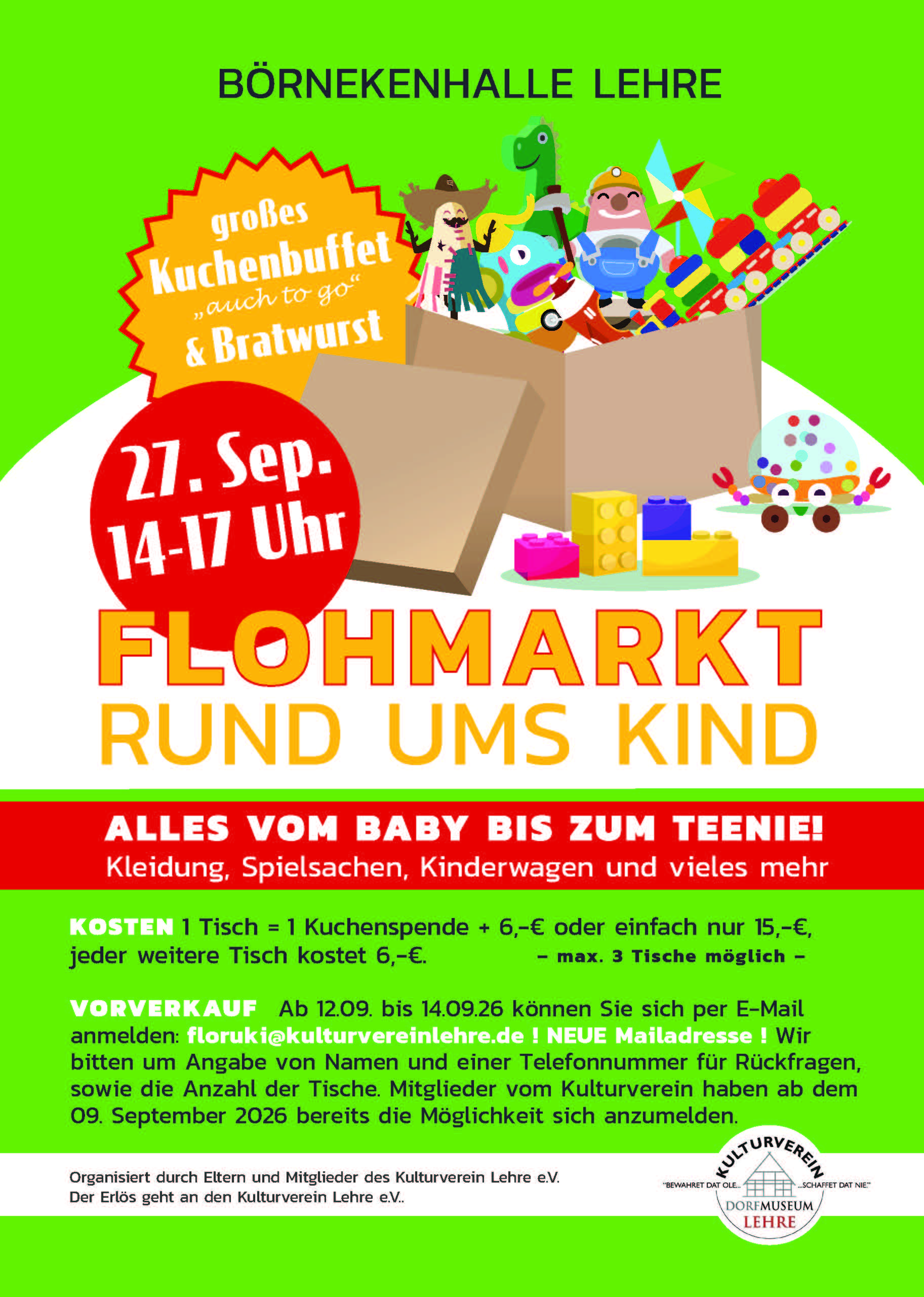 Plakat für den Herbst-Floruki 2026